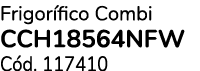 Frigor fico Combi CCH18564NFW C d. 117410