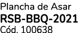 Plancha de Asar Rsb-Bbq-2021 C d. 100638