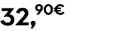 32,90€