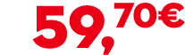 59,70€