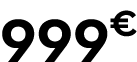 999€