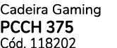Cadeira Gaming PCCH 375 C d. 118202