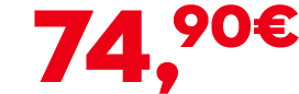 74,90€
