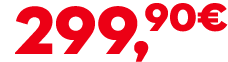299,90€