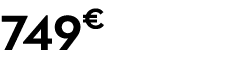 749€