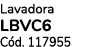 Lavadora LBVC6 C d. 117955