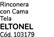 Rinconera con Cama Tela ELTONEL C d. 103179