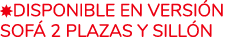 ￼disponible EN Versi n SOF 2 PLAZAS Y SILL N