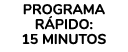 Programa R pido: 15 minutos