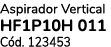 Aspirador Vertical HF1P10H 011 C d. 123453