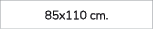 85x110 cm. 