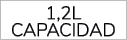 1,2L capacidad