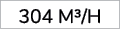 304 m³/h