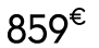 859 € 00