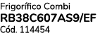 Frigor fico Combi RB38C607AS9/EF C d. 114454