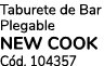Taburete de Bar Plegable NEW COOK C d. 104357