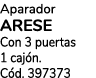 Aparador ARESE Con 3 puertas 1 caj n. C d. 397373