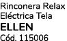 Rinconera Relax El ctrica Tela ELLEN C d. 115006
