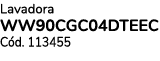Lavadora WW90CGC04DTEEC C d. 113455