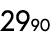 2990