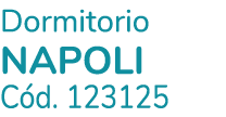 Dormitorio NAPOLI C d. 123125
