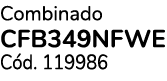 Combinado CFB349NFWE C d. 119986