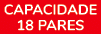 Capacidade 18 pares