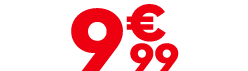 9 € 99