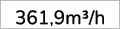 361,9m³/h