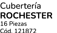 Cuberter a Rochester 16 Piezas C d. 121872