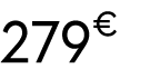 279 € 00