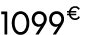 1099 € 00