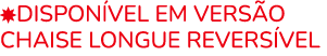 ￼DISPON VEL EM VERS O Chaise Longue Revers vel