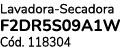 Lavadora Secadora F2DR5S09A1W C d. 118304
