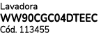 Lavadora WW90CGC04DTEEC C d. 113455