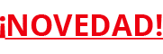  novedad!