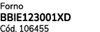 Forno BBIE123001XD C d. 106455