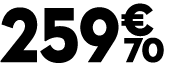 259 € 70