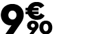 9 € 90