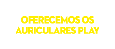 Na compra da cadeira PLAY oferecemos os auriculares PLAY 