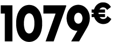 1079 € 00