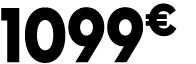 1099 € 00