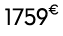 1759€ 00