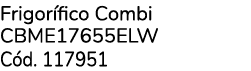 Frigor fico Combi CBME17655ELW C d. 117951