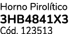 Horno Pirol tico 3HB4841X3 C d. 123513
