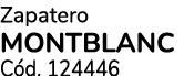 Zapatero MONTBLANC C d. 124446