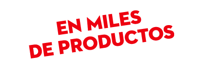 en miles de productos 