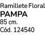 Ramillete Floral Pampa 85 cm. C d. 124540