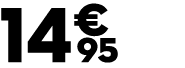 14 € 95