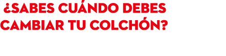  ¿SABES cu ndo DEBES CAMBIAR TU COLCH N? 
